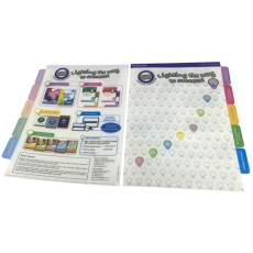 A4 Plastic Folder with Multi layers - Pearson